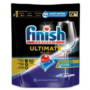 Таблетки для посудомоечной машины Finish Quantum Ultimate 50 шт ― Интернет-магазин LapsiShop