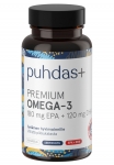 Омега-3 180 мг EPA+120 мг DHA 80 капсул Puhdas+