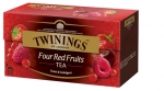 Чай чёрный Twinings Four Red Fruits 25 пакетов