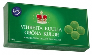 Мармелад Fazer Green Balls 260 гр