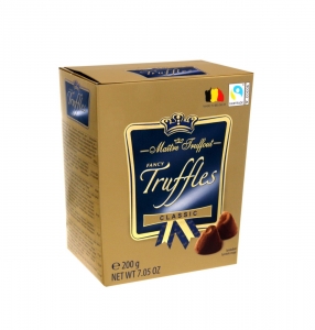 Трюфель горький шоколад классический Maitre Truffout 200 гр