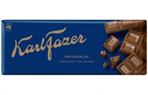 Шоколад молочный Fazer Blue Milk 200 гр