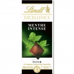 Шоколад тёмный с мятой Lindt Excellence 100 гр
