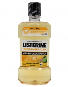 Ополаскиватель для полости рта Listerine имбирь и лайм 600 мл
