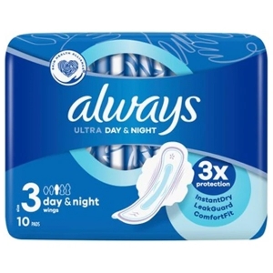 Прокладки день&ночь Always Ultra 10 шт