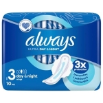Прокладки день&ночь Always Ultra 10 шт
