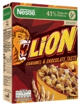 Пшенично-рисовые хлопья со вкусом шоколада и ириски Nestlé Lion 350 г