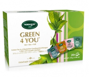 Чай ассорти Nordqvist Green 20 шт