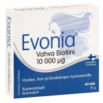 Биотин 10 000 мкг Evonia Strong 60 шт