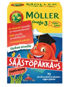 MÖLLER Omega-3+D3 72 штуки