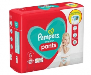 Подгузники трусики Pampers Baby Dry размер 5 12-17 кг 35 шт