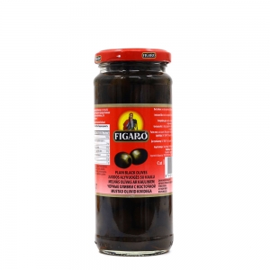 Оливки чёрные без косточек Figaro 340/200 гр