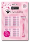 Станок для бритья + 19 лезвий SenceBeauty 