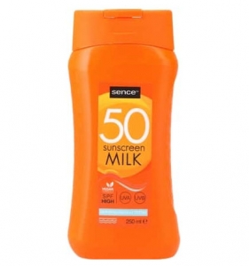 Солнцезащитное молочко Sence Susncreen SPF 50 250мл 
