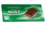 Шоколад тёмный с начинкой крем мята Maître Truffout 100 гр