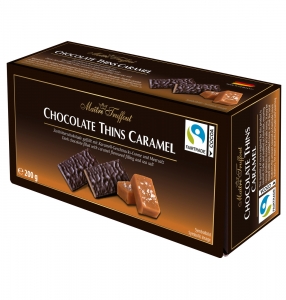 Шоколад тёмный с солёной карамелью Maitre Truffout 200 гр