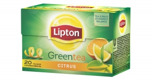 Чай зелёный Lipton Green Citrus 20 пакетов