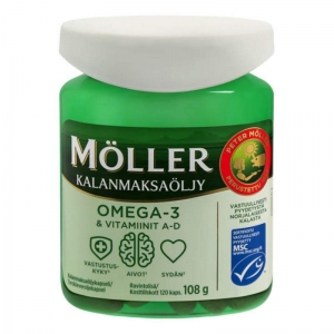 MÖLLER Омега-3 и витамины AD