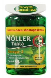 Möller концентрированный рыбий жир 150 штук
