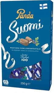 Шоколадные конфеты Panda Blueberry Stuffed Candy 250 гр