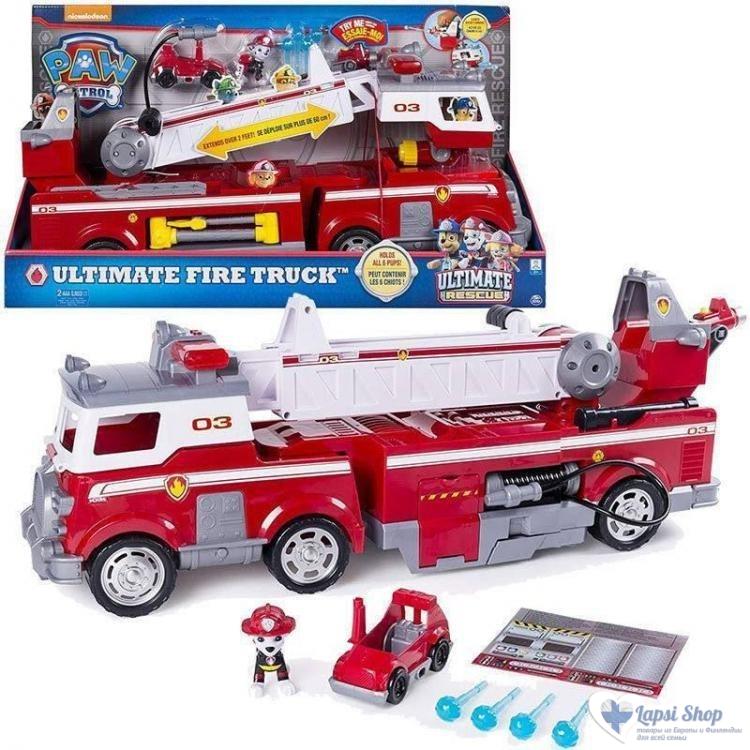 Paw Patrol Ultimate Rescue Fire Truck Spin Master